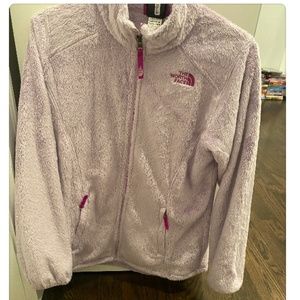 Northface Girls Zip Up Fleece Jacket